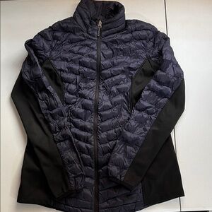 32 Degrees HEAT indigo puffer jacket medium